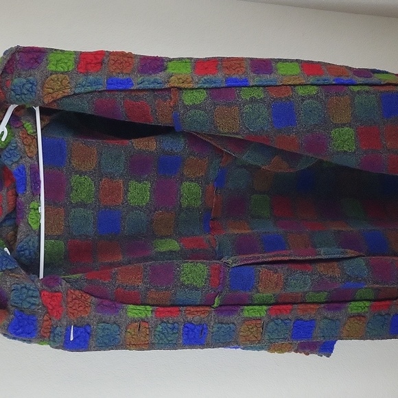 Charlotte & Louis Wool Blend Colorful Jacket Size EU 48 / US 16 - Picture 12 of 12